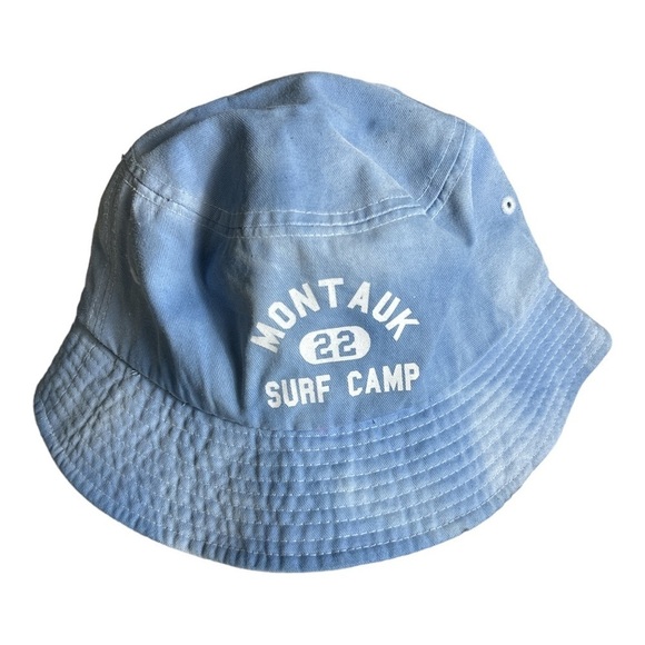Solid & Striped Blue Bucket Hat - Picture 1 of 7